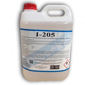 GEL HIDROALCOÓLICO ANTISSÉTICO PARA PELE SÃ - I-205